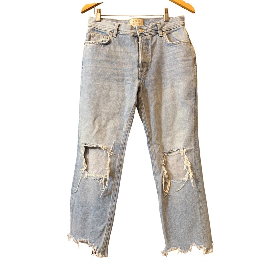 We The Free People Maggie Mid-Rise Cropped Jeans – Size 27 - Picture 13 of 16